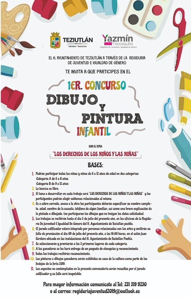 Convocatoria Del Curso De Dibujo Infantil