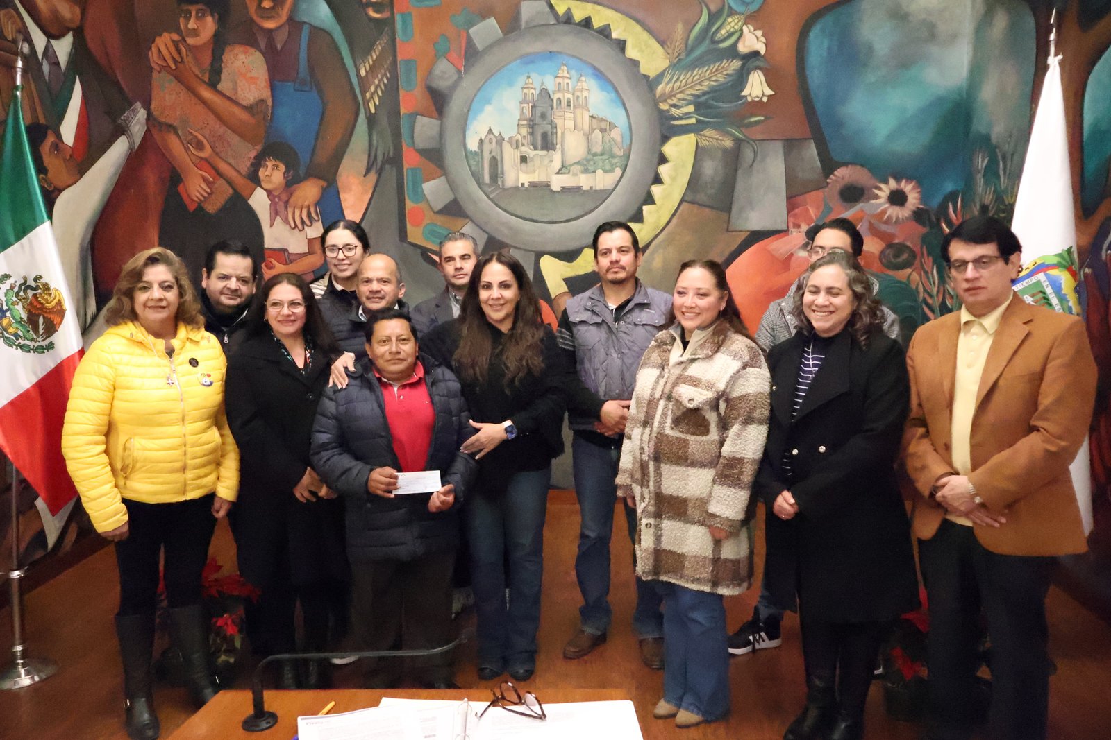 RINDEN PROTESTA PRESIDENTE Y PRIMER MIEMBRO DE LA JUNTA AUXILIAR DE SAN JUAN ACATENO.