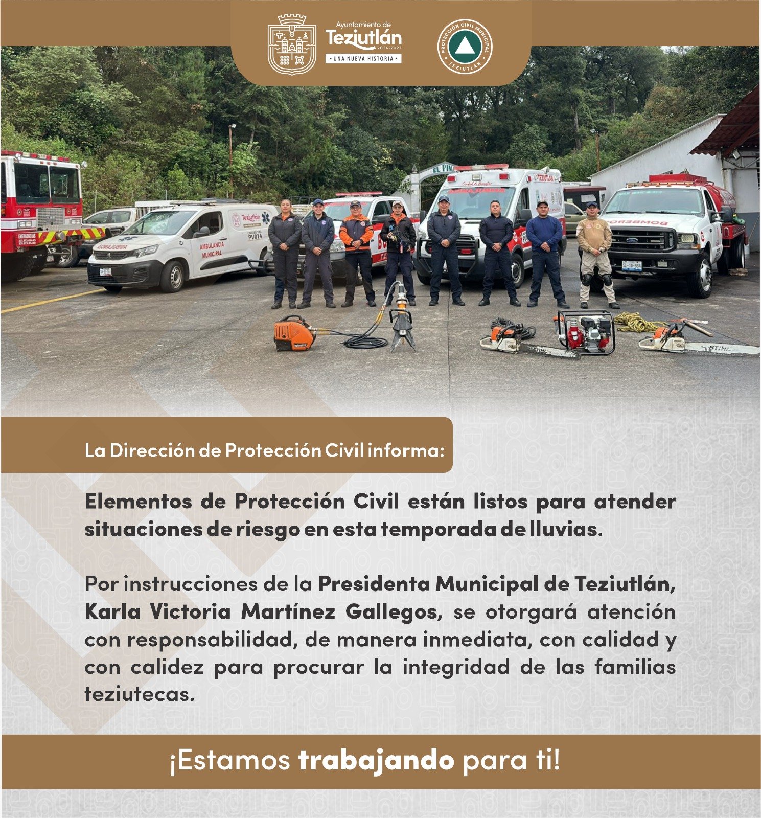 Aviso importante